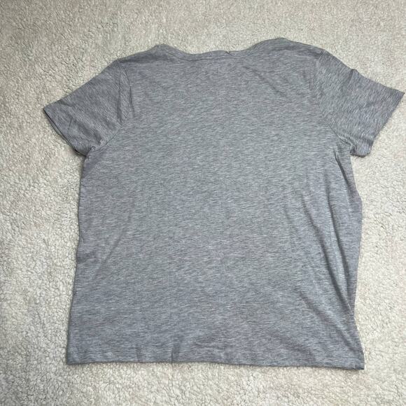 Pro Roe 1973 Gray Vneck Tee XXL - Picture 7 of 7